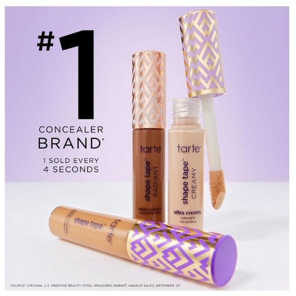 TARTE # 16N, Fair-Lt Neutral Travel Sz Shape, Full Coverage Concealer, NWT & Box - Picture 2 of 12